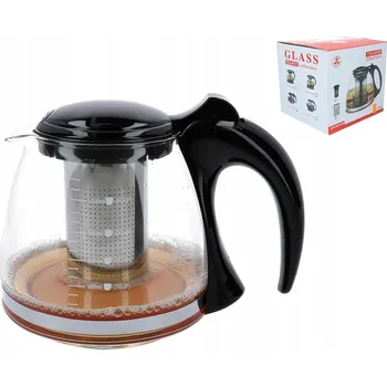 Konvice na čaj Skleněná konvice na čaj se sítkem