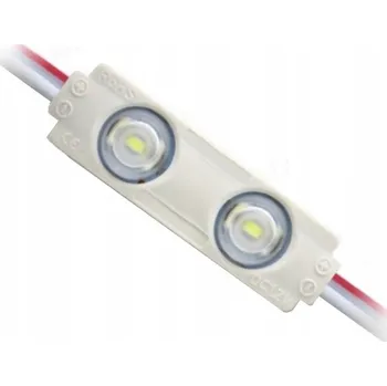 Žárovka LED modul 2 diody SMD5730 1,2W zalévaný, studená bílá 6000K