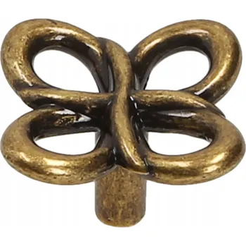 Nábytkové kování Nábytková úchytka GAMET GR48, staromosaz patina