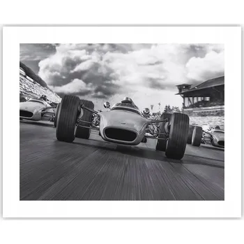 Obraz Obraz plakát na zeď bez rámu 50x40 formule 1 foto obývací pokoj ložnice