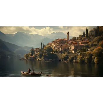 Plakát Plakát Klidná Nostalgie bez rámu 91,3 x 44,5 cm