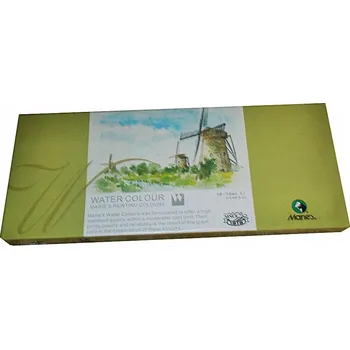 Vodová barva Akvarelové barvy Marie's 18 ks x 12 ml