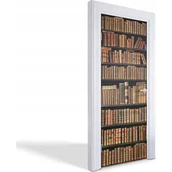 Fototapeta Samolepicí samolepící na dveře a nábytek Staré knihy 75 x 205 cm