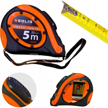 metr SOLID Svinovací metr 5m/25mm AUTO-HOLD