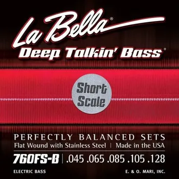 Struna pro kytaru a smyčcový nástroj LaBella Deep Talkin' Bass L-760FS-BS, Struny na elektrickou kytaru