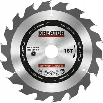 Pilový kotouč Kotouč Kreator na dřevo 150x20 mm