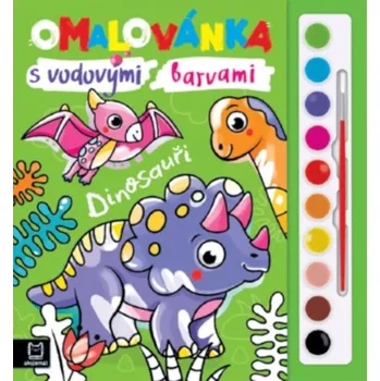 omalovánky Omalovánka s vodovými barvami Di... Anna Podgórska