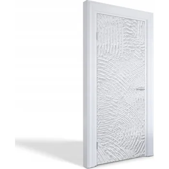 Fototapeta Samolepka samolepící dekorace na dveře a nábytek Bílá textura 85x205 cm