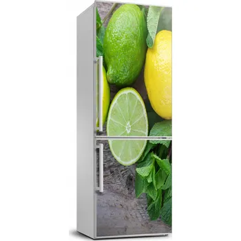 Fototapeta Foto Samolepka na ledničku Limetky a citron 70x190