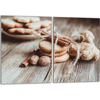 Kuchyňské prkénko Krájecí deska TMK ArtDeko sklo 2 ks