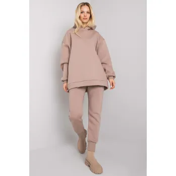 BASIC FEEL GOOD Tepláková souprava Comfort béžová Velikost: S/M