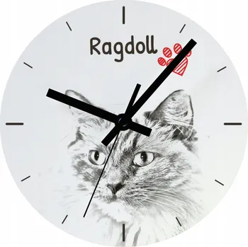 Hodiny Nástěnné hodiny Art-Dog bílé 20 cm