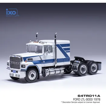 autíčko Ford LTL-9000 (1978) - Bílá 1:64 IXO