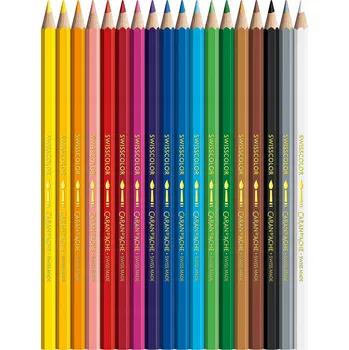 Kresba Pastelky Caran D'ache Swisscolor akvarelové 18 ks