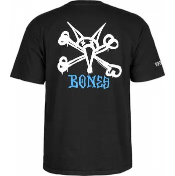 Pánské tričko bones Pánské triko rat bones tee black
