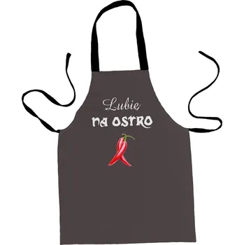 Kuchyňská zástěra Kuchyňská zástěra Sublix Mám rád/a pálivé