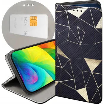 Pouzdro na mobilní telefon Flipové pouzdro Hello Case pro Samsung Galaxy A53 5G zlaté