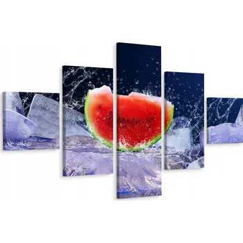 Obraz Vícedílný obraz do kuchyně MELOUN Ovoce Led 250x150 cm