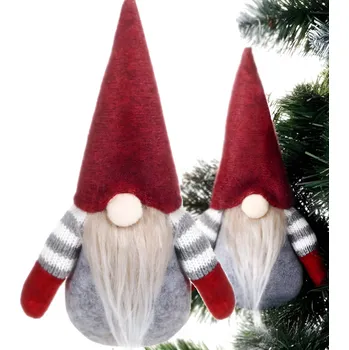Vánoční dekorace SKŘÍTEK VÁNOČNÍ FIGURKA DÁREK K VÁNOCŮM GNÓM DEKORACE OZDOBA