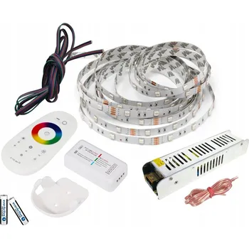 LED osvětlení LED pásek LED-ONE 15m 108W + dálkový ovladač, napájecí zdroj, kontroler a držák