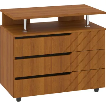 Komoda Slevadoma Komoda K-3 MDF Barva: ořech - světlý