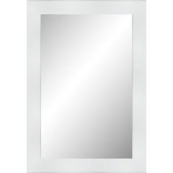 Zrcadlo Zrcadlo nástěnné obdélníkové s dřevěným rámem 500 x 700 mm