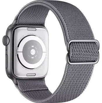 Řemínek na hodinky DUX DUCIS řemínek MIXTURE PRO strečový pletený pro Apple Watch 42 / 44 / 45 / 49 mm půlnoc