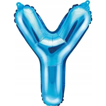 Balónek Modrý balónek ve tvaru písmene 1 ks