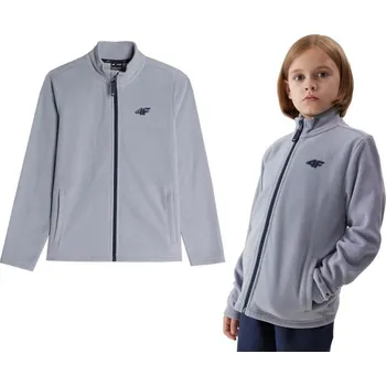 Podprsenka 4F TEPLÝ Fleecový svetr na zip Mikina TFLEM105 > 164