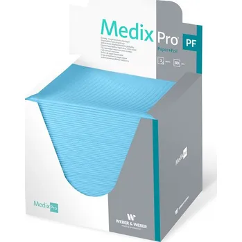 Medirole Podložka MedixPro 33x48 cm, 80 ks v boxu – hygienické řešení v kartonu Barva: Modrá