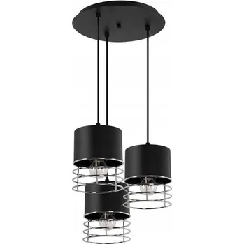 Závěsné svítidlo s chromovanými detaily MILLOS 3P