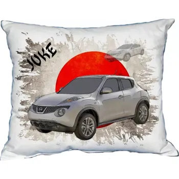 Povlak na dekorativní polštářek Polštářek s osobním autem Nissan Juke (Polštářek s osobním autem )