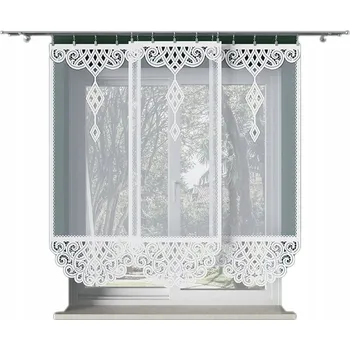 Obraz Panel Alicja bílý žakárový 160x60cm