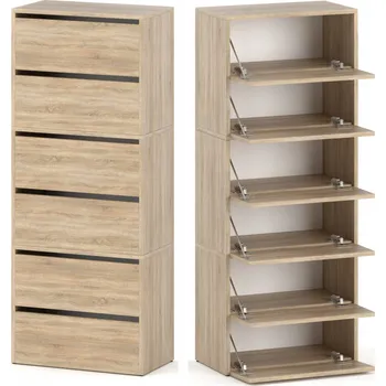 Botník Botník s sedátkem Stiv-Meble 60 x 150 x 36 cm dub sonoma