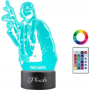 Lampička Plexido vícebarevná Noční lampa