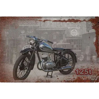 Obraz Cedule Jawa 125t - 1949