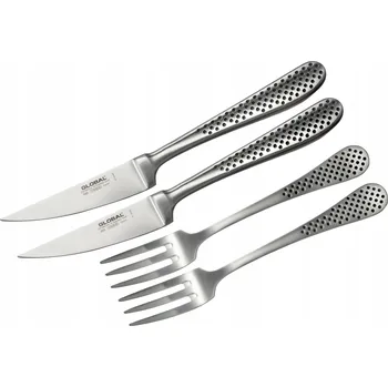 Příbor Global Sada na steaky 2 x nůž a vidlička