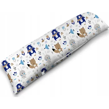 Polštář DLOUHÝ polštář 40x145 pro spaní na BOKU a BŘICHU W47