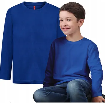 Chlapecké tričko TH Clothes dětské tričko modré bavlna velikost 140