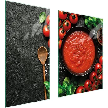 Kuchyňské prkénko Krájecí deska TMK ArtDeko sklo 2 ks