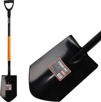 Motyka Rýľ Strend Pro STYLER X03, špicatý s oceľovou násadou D