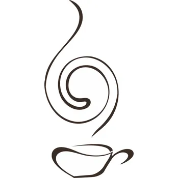 Samolepící dekorace Samolepka na zeď Drukant W-K006_50 Kuchyně 25x50 cm černá