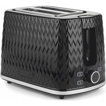 Topinkovač Toustovač Petra Chevron černý 930W