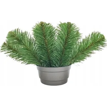 umělá květina UMĚLÝ ZÁKLAD PRO ARANŽMÁ, ZALÉVANÝ V KVĚTINÁČ 13 cm, pro výrobu dekorací na hrob, svátky, hřbitov