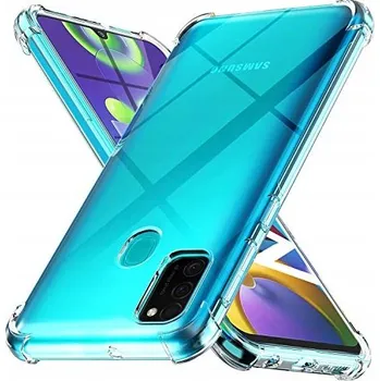Pouzdro na mobilní telefon Zadní Kryt Pskom pro Samsung Galaxy M21 bezbarvý