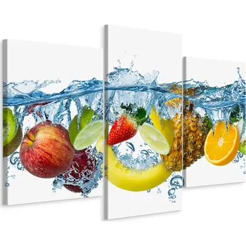 Obraz Třídílný obraz Muralo Ovoce 60x40 cm