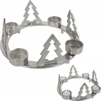 Svícen Svícen na čajové svíčky Home Styling Collection 11 cm pro 4 svíčky