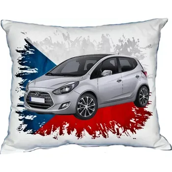 Povlak na dekorativní polštářek Polštářek s osobním autem Hyundai ix20 (Polštářek s osobním autem )