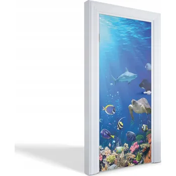 Fototapeta Samolepka samolepící dekorace na dveře a nábytek Podmořský svět 95 x 205 cm