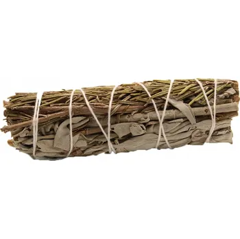 Bílá Šalvěj & Cedr Přírodní Vykuřovadlo ve Svazku